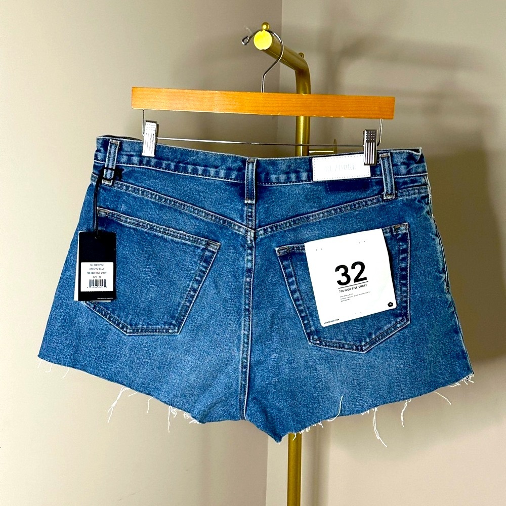 NWT RE/DONE Size 32 70s Jean Short - Picture 4 of 8